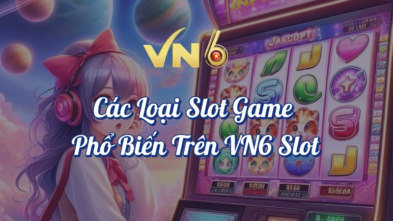 Các loại slot game phổ biến tại VN6