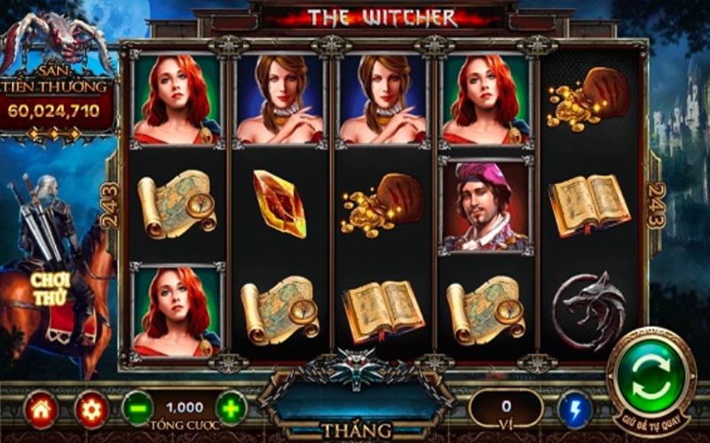 Game nổ hũ The Witcher – Hành trình quay hũ đậm chất huyền thoại tại BigBoss 3 Mẹo chơi The Witcher